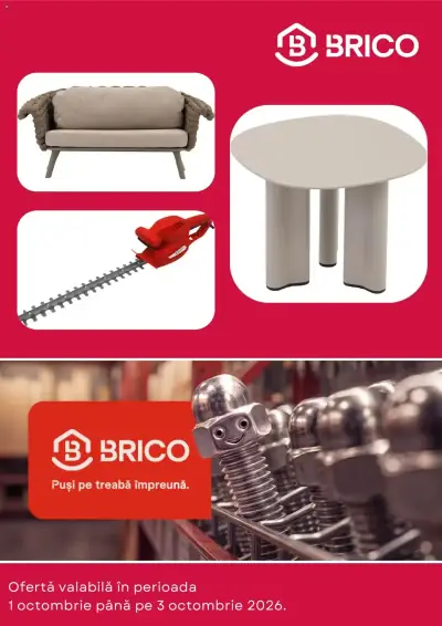 Brico Depot Catalog: Ofertă actuală din 01.10.2026