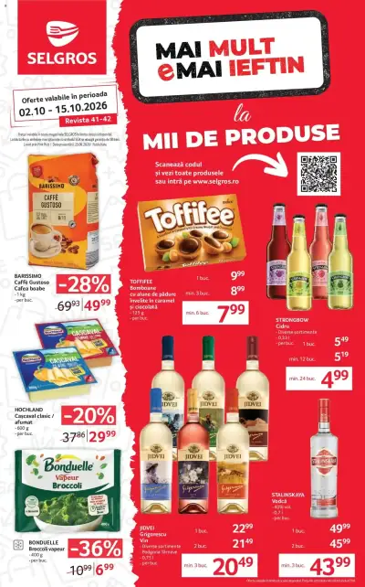 Selgros Catalog: Ofertă actuală din 02.10.2026