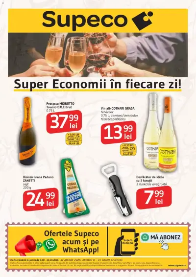 Supeco Catalog Vin&Branza Bilingv: Ofertă actuală din 08.10.2026