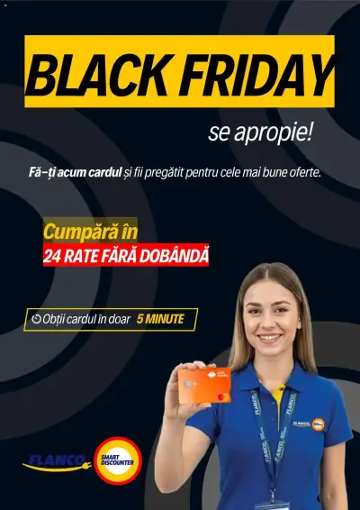 Flanco Black Friday notificarea: Ofertă actuală din 09.10.2026