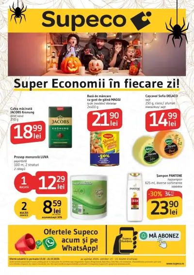 Supeco Catalog Bilingv: Ofertă actuală din 15.10.2026