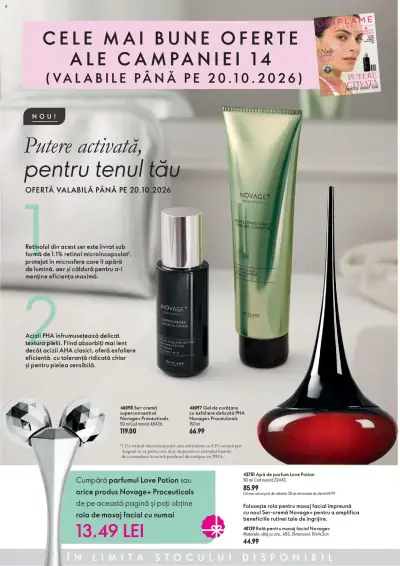 Oriflame Catalog Cele mai bune oferte: Ofertă actuală din 14.10.2026