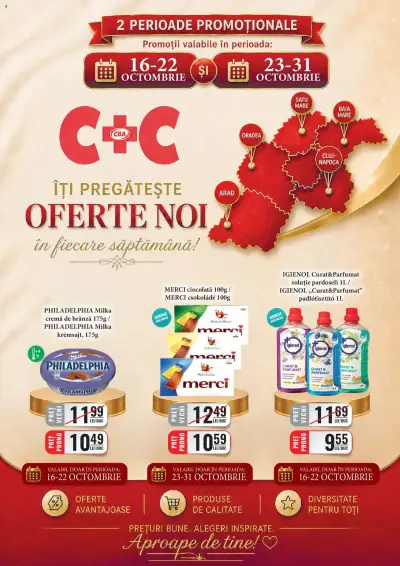 CBA Catalog C+C: Ofertă actuală din 16.10.2026