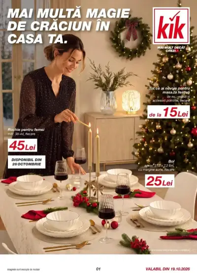 Kik Catalog actual: Ofertă actuală din 19.10.2026