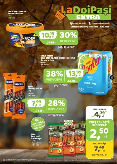 LaDoiPași Catalog extra: Ofertă actuală din 16.10.2026