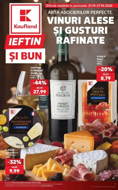 Kaufland Domnesti: Ofertă actuală din 21.10.2026