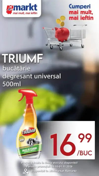 Remarkt Catalog: Ofertă actuală din 26.10.2026