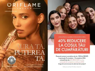 Oriflame Catalog: Ofertă actuală din 21.10.2026