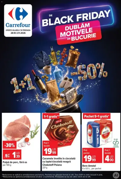 Carrefour Black Friday: Ofertă actuală din 28.10.2026 — București