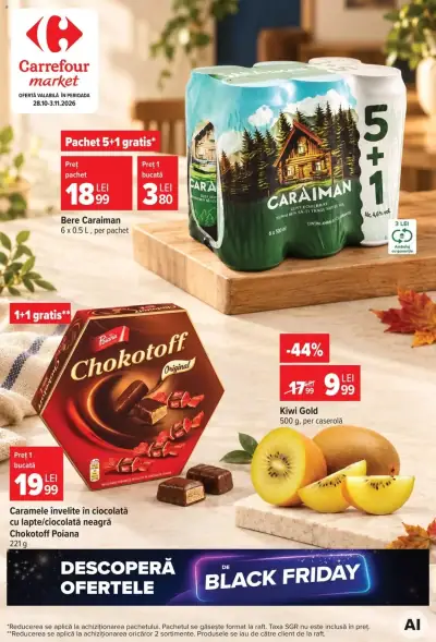 Carrefour Catalog Market: Ofertă actuală din 28.10.2026
