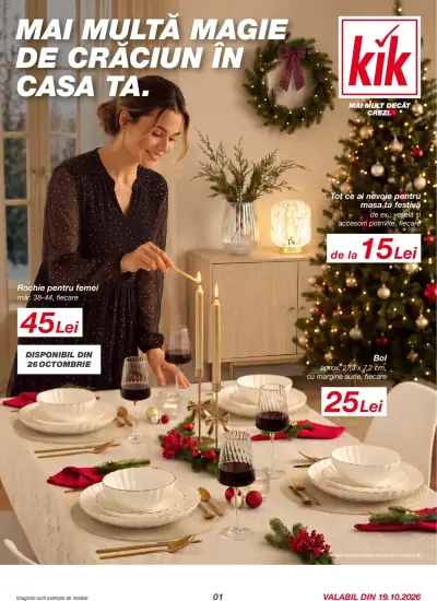 Kik Catalog: Ofertă actuală din 19.10.2026