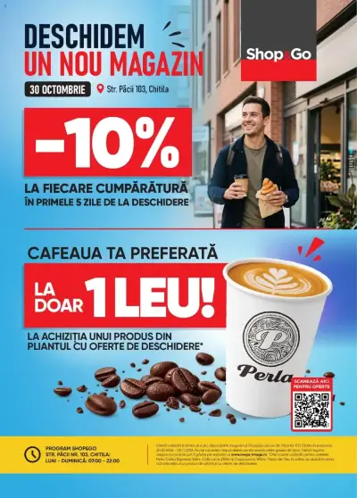 Mega Image Catalog Shop&Go Chitila: Ofertă actuală din 30.10.2026