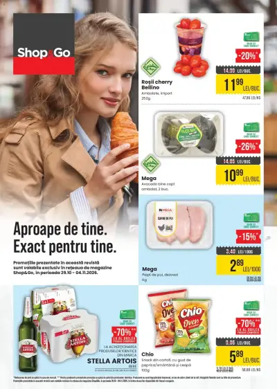 Mega Image Catalog Shop&Go: Ofertă actuală din 29.10.2026