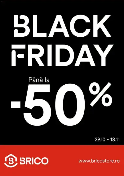 Brico Depot Black Friday: Ofertă actuală din 29.10.2026