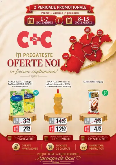 CBA Catalog C+C: Ofertă actuală din 01.11.2026