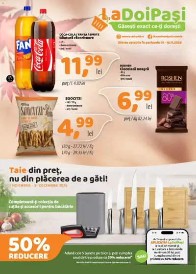LaDoiPași Catalog: Ofertă actuală din 01.11.2026