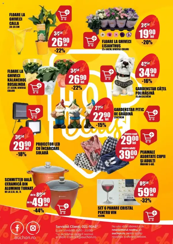 Cataloage Auchan: Ofertă actuală din 24.04.2024 - 24-04-2024 - 07-05-2024.