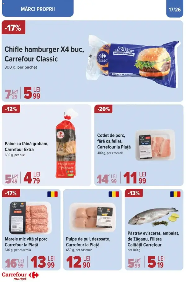 Cataloage Carrefour: Ofertă actuală din 24.07.2024 - 24-07-2024 - 30-07-2024.