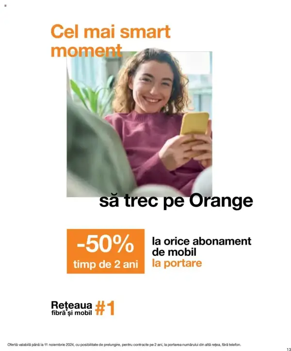 Cataloage Orange: Ofertă actuală din 10.09.2024 - 10-09-2024 - 16-11-2024.