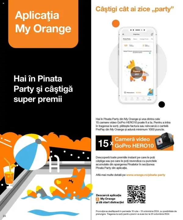 Cataloage Orange: Ofertă actuală din 10.09.2024 - 10-09-2024 - 16-11-2024.