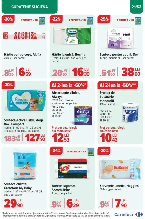 Cataloage Carrefour: Ofertă actuală din 18.09.2024 - "Catalog nou" - 18-09-2024 - 01-10-2024.