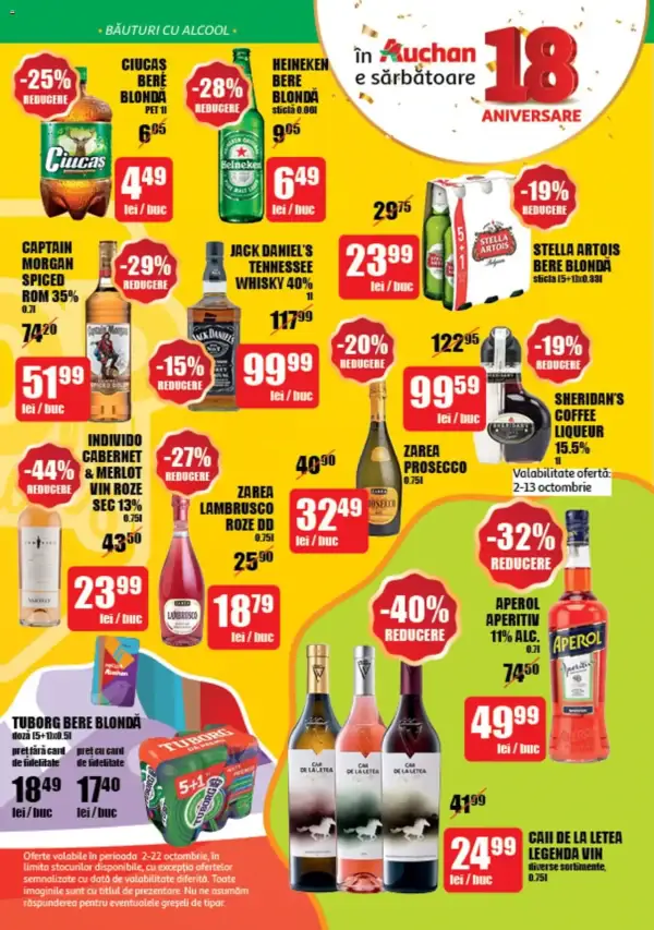 Cataloage Auchan: Ofertă actuală din 02.10.2024 - Oferte și revista - 02-10-2024 - 22-10-2024.