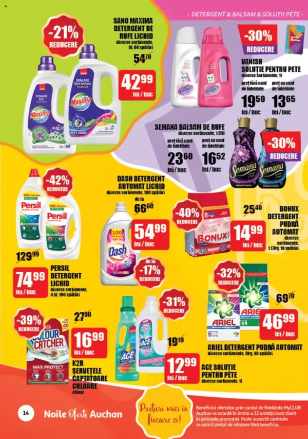 Cataloage Auchan: Ofertă actuală din 02.10.2024 - Oferte și revista - 02-10-2024 - 22-10-2024.