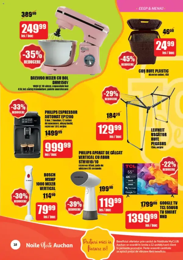 Cataloage Auchan: Ofertă actuală din 02.10.2024 - Oferte și revista - 02-10-2024 - 22-10-2024.