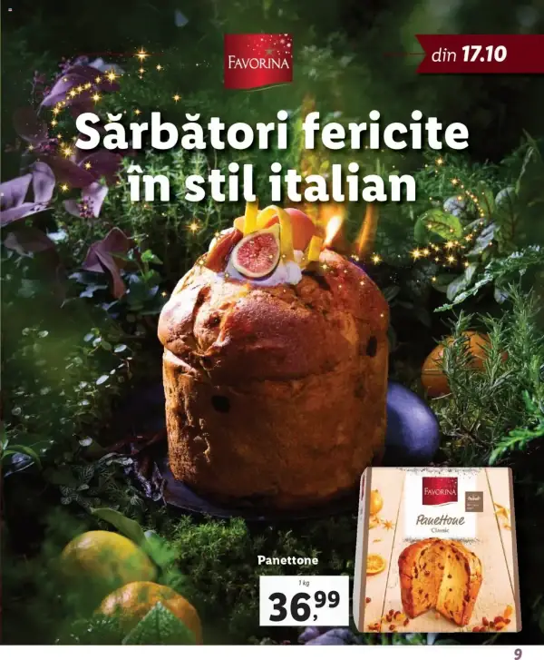 Cataloage Lidl: Ofertă actuală din 17.10.2024 - Oferta produse - 17-10-2024 - 01-01-2025.