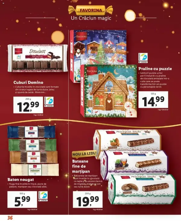 Cataloage Lidl: Ofertă actuală din 17.10.2024 - Oferta produse - 17-10-2024 - 01-01-2025.