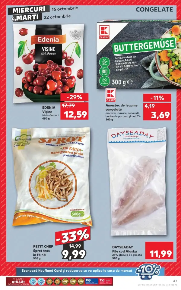 Cataloage Kaufland: Ofertă actuală din 16.10.2024 - Revista "Medgidia" - 16-10-2024 - 22-10-2024.