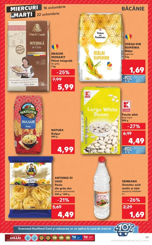 Cataloage Kaufland: Ofertă actuală din 16.10.2024 - Revista "Medgidia" - 16-10-2024 - 22-10-2024.