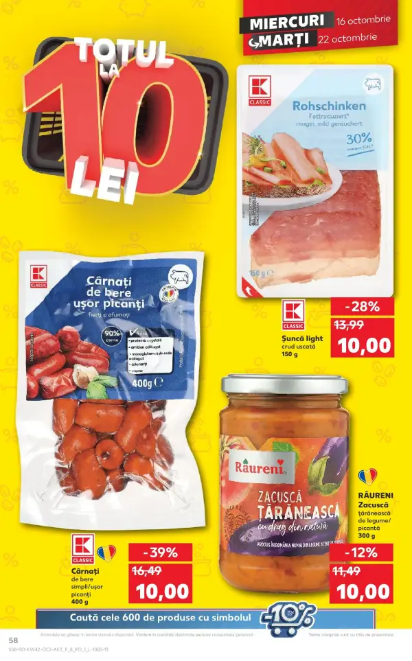 Cataloage Kaufland: Ofertă actuală din 16.10.2024 - Revista "Medgidia" - 16-10-2024 - 22-10-2024.