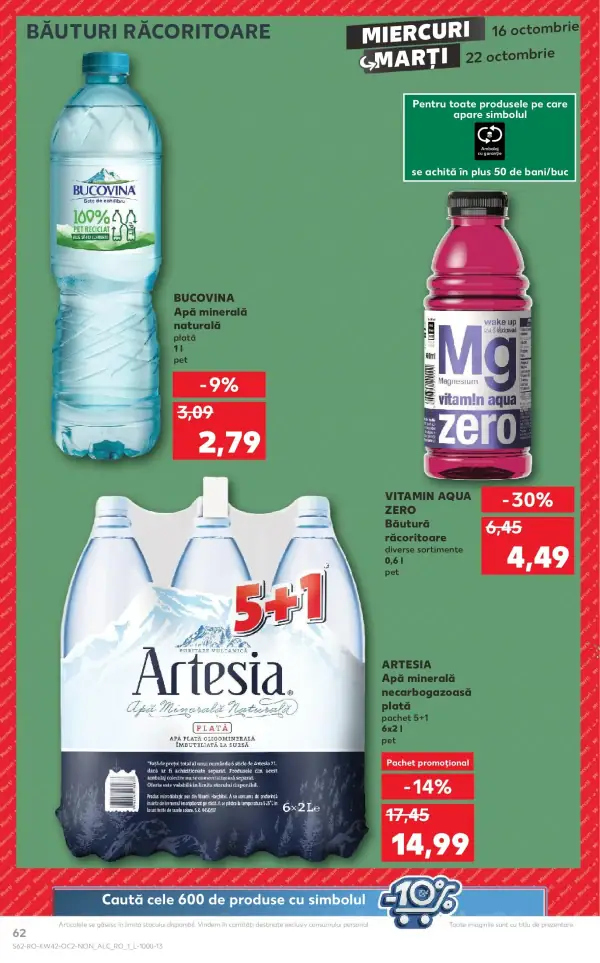 Cataloage Kaufland: Ofertă actuală din 16.10.2024 - Revista "Medgidia" - 16-10-2024 - 22-10-2024.