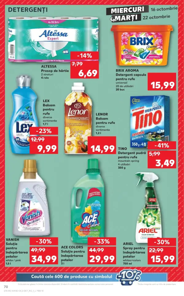 Cataloage Kaufland: Ofertă actuală din 16.10.2024 - Revista "Medgidia" - 16-10-2024 - 22-10-2024.