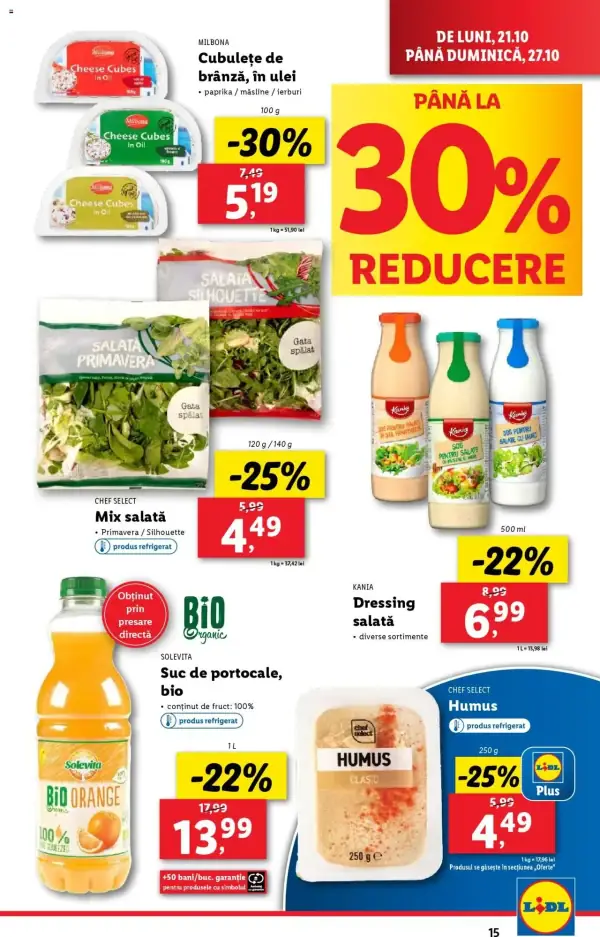 Cataloage Lidl: Ofertă actuală din 21.10.2024 - Oferta produse - 21-10-2024 - 27-10-2024.