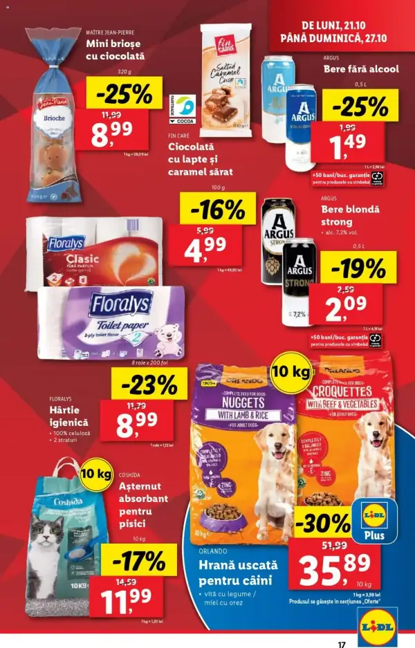 Cataloage Lidl: Ofertă actuală din 21.10.2024 - Oferta produse - 21-10-2024 - 27-10-2024.