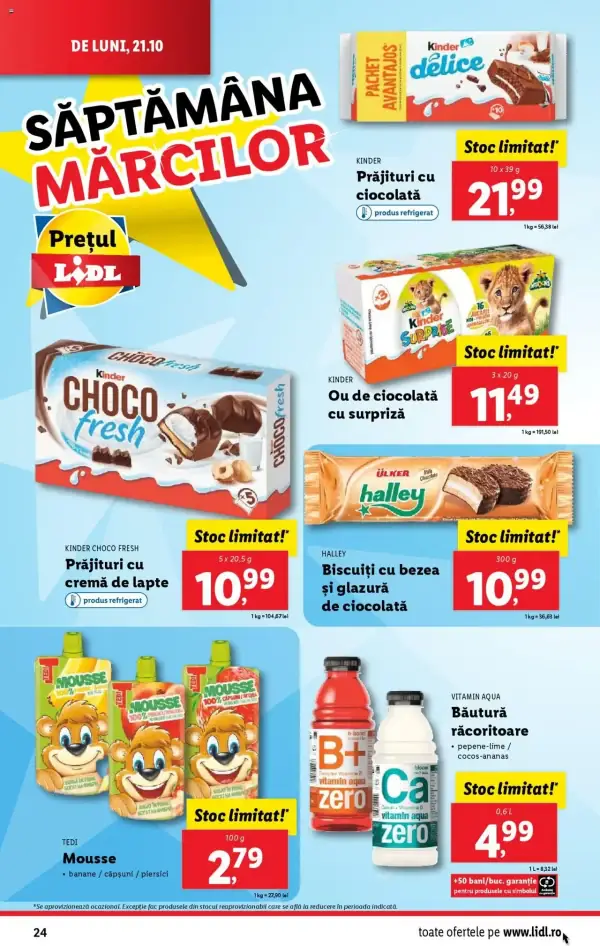 Cataloage Lidl: Ofertă actuală din 21.10.2024 - Oferta produse - 21-10-2024 - 27-10-2024.