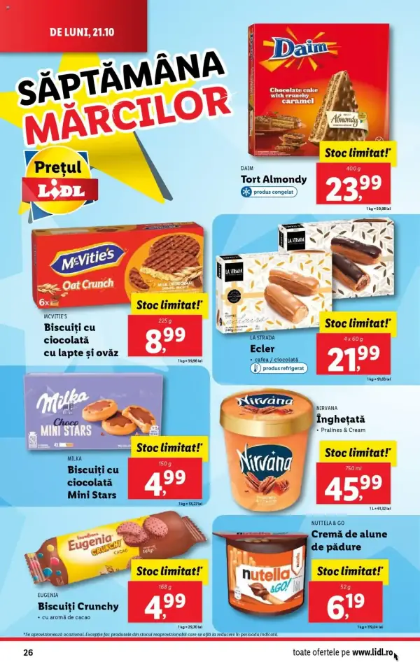 Cataloage Lidl: Ofertă actuală din 21.10.2024 - Oferta produse - 21-10-2024 - 27-10-2024.