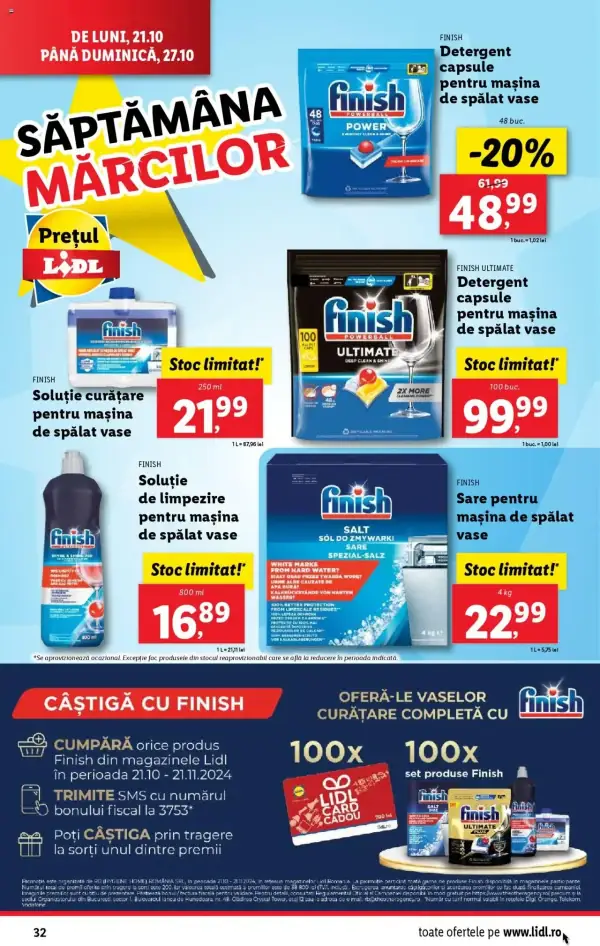 Cataloage Lidl: Ofertă actuală din 21.10.2024 - Oferta produse - 21-10-2024 - 27-10-2024.