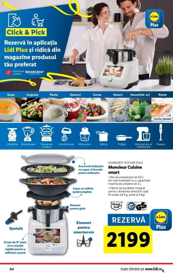 Cataloage Lidl: Ofertă actuală din 21.10.2024 - Oferta produse - 21-10-2024 - 27-10-2024.