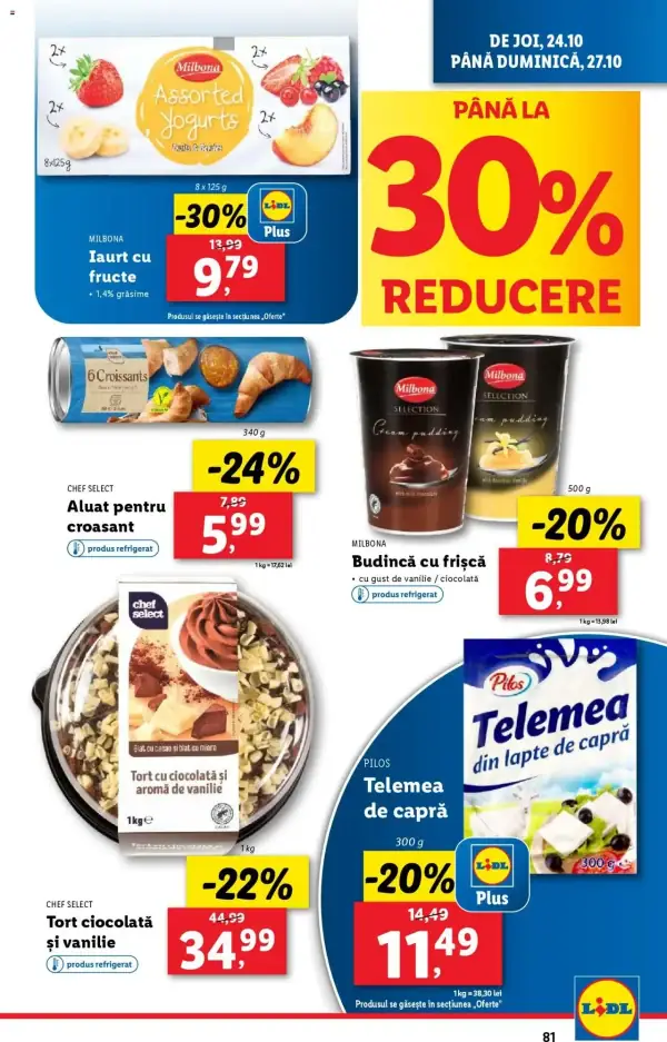 Cataloage Lidl: Ofertă actuală din 21.10.2024 - Oferta produse - 21-10-2024 - 27-10-2024.