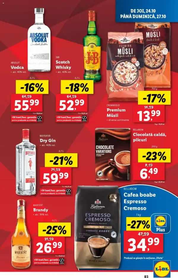 Cataloage Lidl: Ofertă actuală din 21.10.2024 - Oferta produse - 21-10-2024 - 27-10-2024.