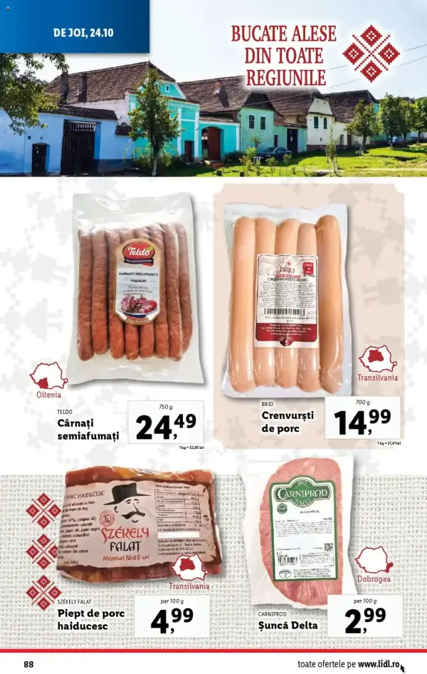 Cataloage Lidl: Ofertă actuală din 21.10.2024 - Oferta produse - 21-10-2024 - 27-10-2024.