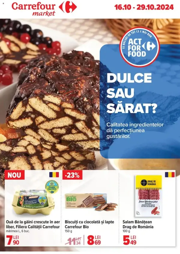 Cataloage Carrefour: Ofertă actuală din 16.10.2024 - "Catalog Market AFF" - 16-10-2024 - 29-10-2024.