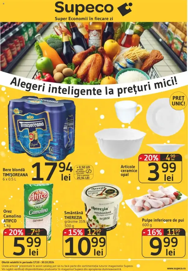 Cataloage Supeco: Ofertă actuală din 17.10.2024 - 17-10-2024 - 30-10-2024.