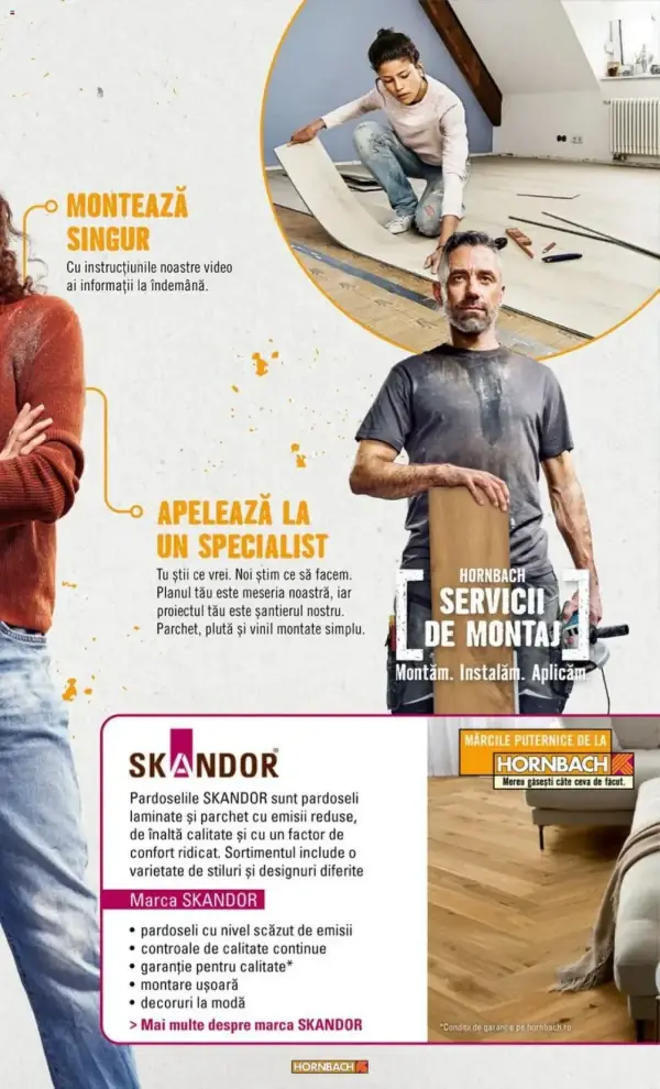 Cataloage Hornbach: Ofertă actuală din 15.10.2024 - Pardoseală - 15-10-2024 - 16-11-2024.