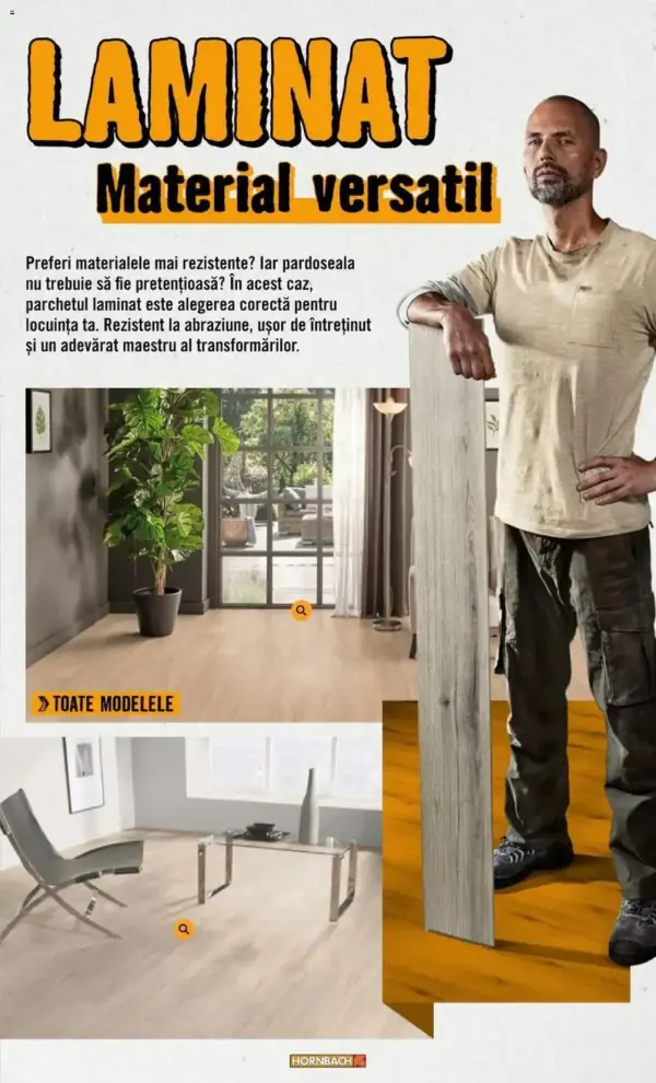 Cataloage Hornbach: Ofertă actuală din 15.10.2024 - Pardoseală - 15-10-2024 - 16-11-2024.