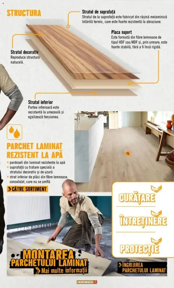 Cataloage Hornbach: Ofertă actuală din 15.10.2024 - Pardoseală - 15-10-2024 - 16-11-2024.