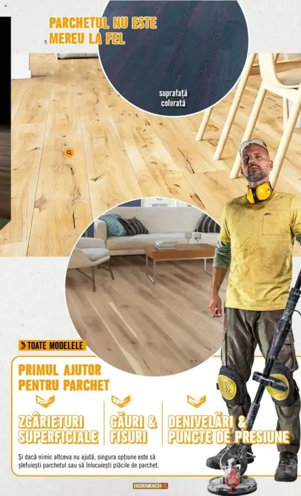 Cataloage Hornbach: Ofertă actuală din 15.10.2024 - Pardoseală - 15-10-2024 - 16-11-2024.